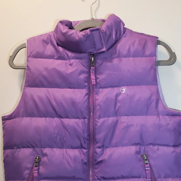 Duck Head Jeans Co Down and Waterfowl Purple Puffer Vest Size Small - Picture 6 of 16